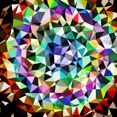 Arka plan çok renkli geometrik poligonal.