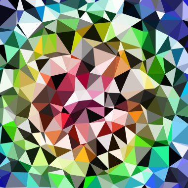 Arka plan çok renkli geometrik poligonal.