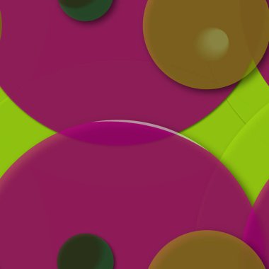 Çok renkli geometrik daire arka plan seamless modeli.