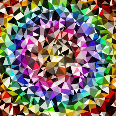 Arka plan çok renkli geometrik poligonal.