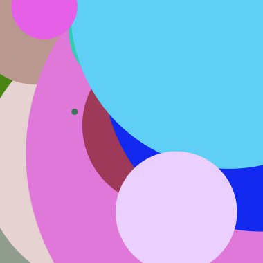 Daire geometrik şaşırtıcı arka plan çok renkli desen.