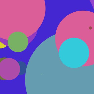 Daire geometrik büyük arka plan çok renkli desen.