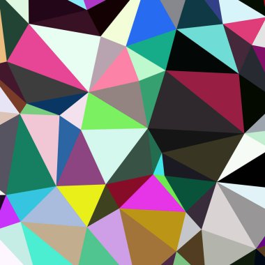 Arka plan çok renkli geometrik poligonal.