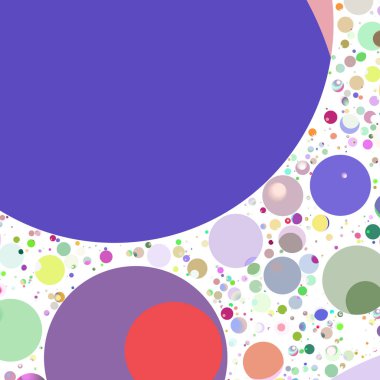 Çok renkli geometrik daire arka plan seamless modeli.