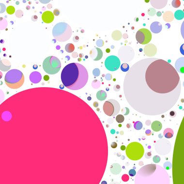 Çok renkli geometrik daire arka plan seamless modeli.