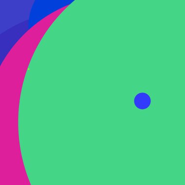 Daire geometrik güzel arka plan çok renkli desen.