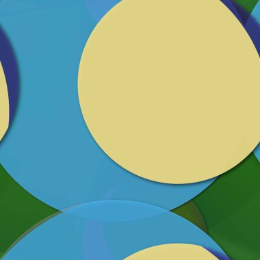 Çok renkli geometrik daire arka plan seamless modeli.