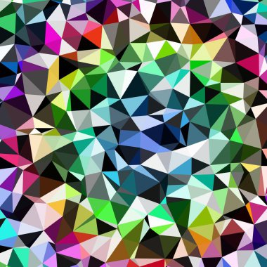 Arka plan çok renkli geometrik poligonal.