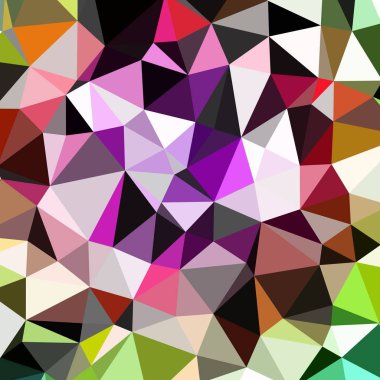 Arka plan çok renkli geometrik poligonal.