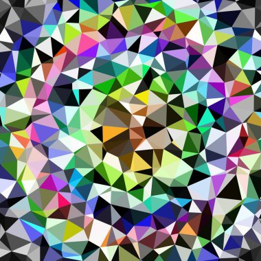 Arka plan çok renkli geometrik poligonal.