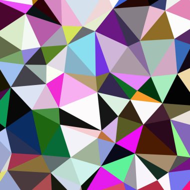 Arka plan çok renkli geometrik poligonal.