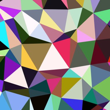 Arka plan çok renkli geometrik poligonal.