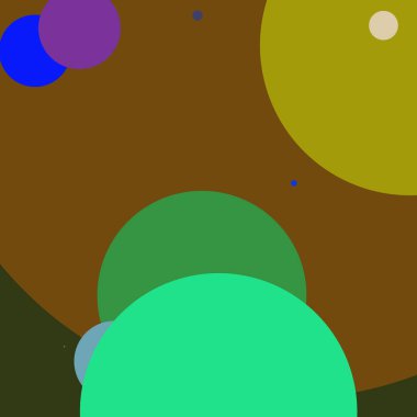 Daire geometrik büyük arka plan çok renkli desen.