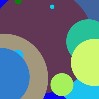 Daire geometrik güzel arka plan çok renkli desen.