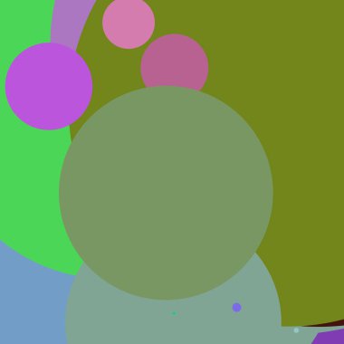 Daire geometrik güzel arka plan çok renkli desen.