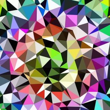 Arka plan çok renkli geometrik poligonal.