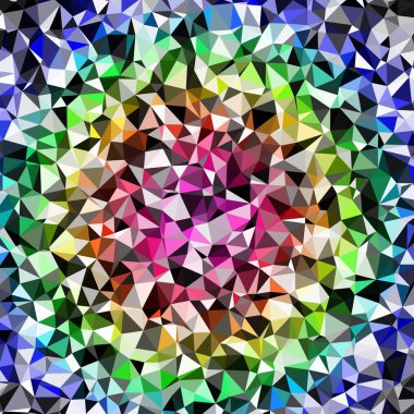Arka plan çok renkli geometrik poligonal.
