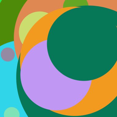 Daire geometrik zarif arka plan çok renkli desen.