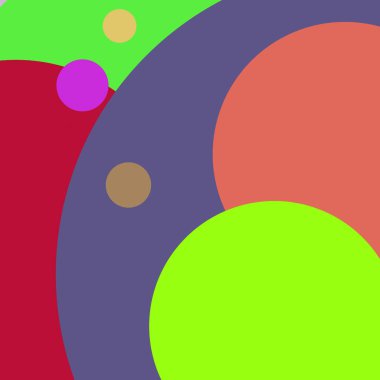 Daire geometrik şaşırtıcı arka plan çok renkli desen.