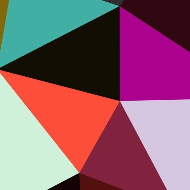 Arka plan çok renkli geometrik poligonal.