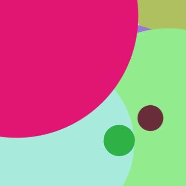 Daire geometrik şaşırtıcı arka plan çok renkli desen.