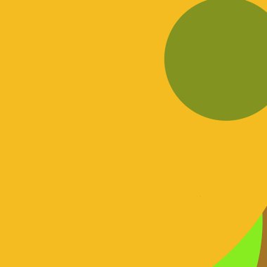 Daire geometrik şaşırtıcı arka plan çok renkli desen.