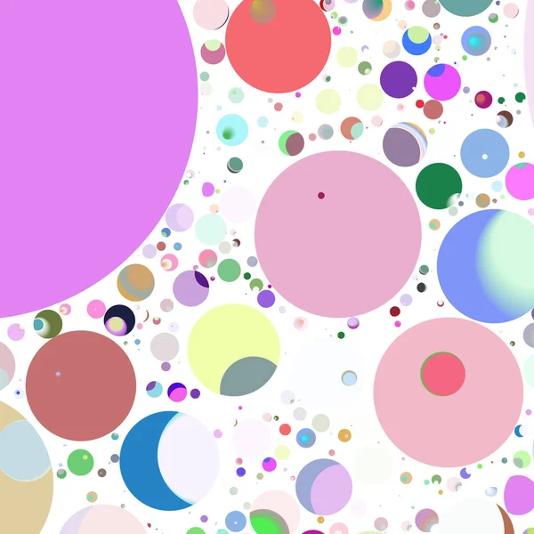Çok renkli geometrik daire arka plan seamless modeli.