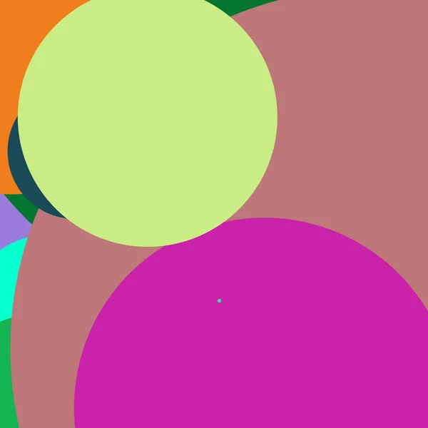 Lingkaran Geometris Menakjubkan Latar Belakang Abstrak Multicolor Pola — Stok Foto