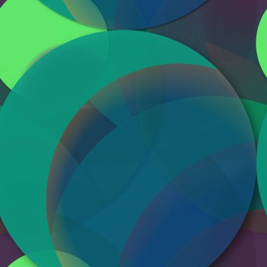 Çok renkli geometrik daire arka plan seamless modeli.