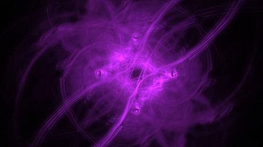 Fantezi kaotik renkli fraktal desen. Soyut Fraktal şekiller. 3D render resimde arka plan veya duvar kağıdı.