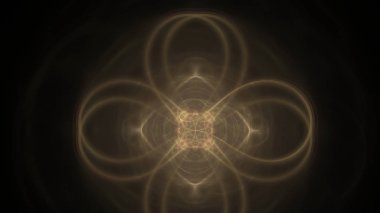 Fantezi kaotik renkli fraktal desen. Soyut Fraktal şekiller. 3D render resimde arka plan veya duvar kağıdı.