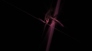 Fantezi kaotik renkli fraktal desen. Soyut Fraktal şekiller. 3D render resimde arka plan veya duvar kağıdı.