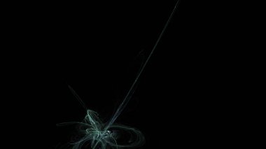 Fantezi kaotik renkli fraktal desen. Soyut Fraktal şekiller. 3D render resimde arka plan veya duvar kağıdı.