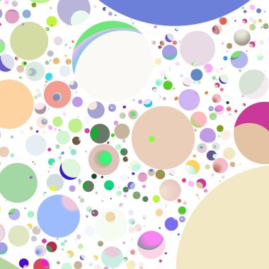 Çok renkli geometrik daire arka plan seamless modeli.