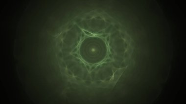 Fantezi kaotik renkli fraktal desen. Soyut Fraktal şekiller. 3D render resimde arka plan veya duvar kağıdı.