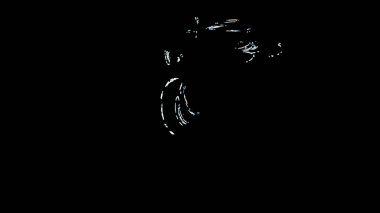 Fantezi kaotik renkli fraktal desen. Soyut Fraktal şekiller. 3D render resimde arka plan veya duvar kağıdı.