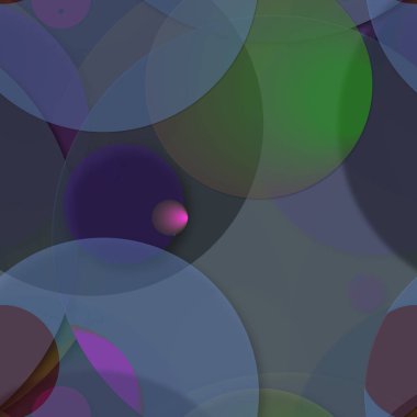 Çok renkli geometrik daire arka plan seamless modeli.