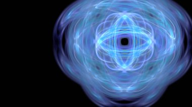 Fantezi kaotik renkli fraktal desen. Soyut Fraktal şekiller. 3D render resimde arka plan veya duvar kağıdı.