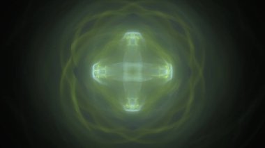 Fantezi kaotik renkli fraktal desen. Soyut Fraktal şekiller. 3D render resimde arka plan veya duvar kağıdı.