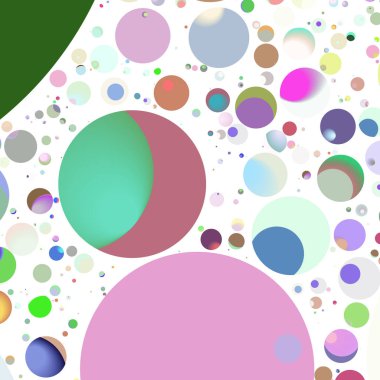 Çok renkli geometrik daire arka plan seamless modeli.