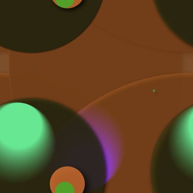 Çok renkli geometrik daire arka plan seamless modeli.