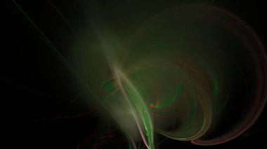 Fantezi kaotik renkli fraktal desen. Soyut Fraktal şekiller. 3D render resimde arka plan veya duvar kağıdı.