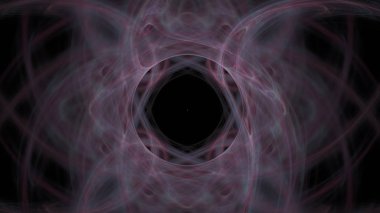 Fantezi kaotik renkli fraktal desen. Soyut Fraktal şekiller. 3D render resimde arka plan veya duvar kağıdı.