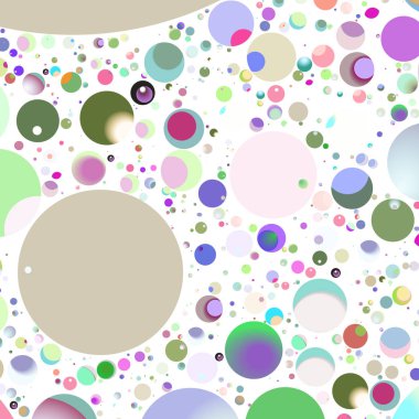 Çok renkli geometrik daire arka plan seamless modeli.