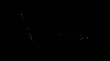 Fantezi kaotik renkli fraktal desen. Soyut Fraktal şekiller. 3D render resimde arka plan veya duvar kağıdı.