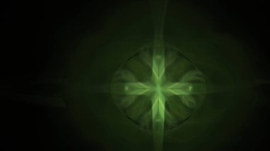 Fantezi kaotik renkli fraktal desen. Soyut Fraktal şekiller. 3D render resimde arka plan veya duvar kağıdı.