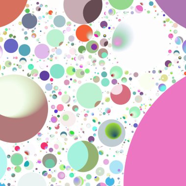 Çok renkli geometrik daire arka plan seamless modeli.