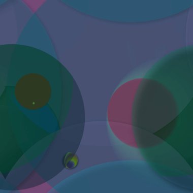 Çok renkli geometrik daire arka plan seamless modeli.