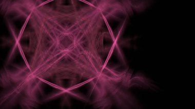 Fantezi kaotik renkli fraktal desen. Soyut Fraktal şekiller. 3D render resimde arka plan veya duvar kağıdı.