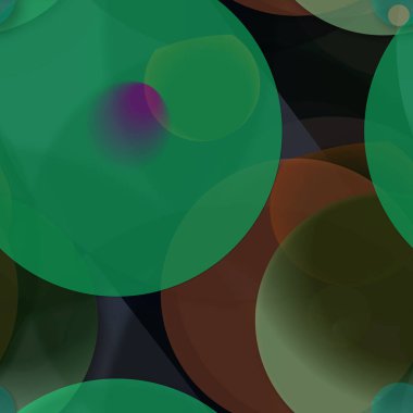 Çok renkli geometrik daire arka plan seamless modeli.